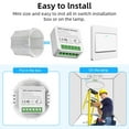 thumbnail image 2 of For Tuya For Smart Switch WIFI 10A 2/3/4 Bit 2 Way Control Home Automation Module, 2 of 9