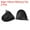 Black, variant on Uxcell 2 Pack 32g Silicone Pot Holders Heat Resistant Silicone Mini Oven Mitts Pinch Pot Holders Finger Protector Black