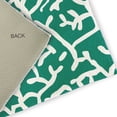 thumbnail image 2 of 4' x 6' Simply Daisy Seaweed Beach Style Chenille Area Rug, Kelly Green, 2 of 5