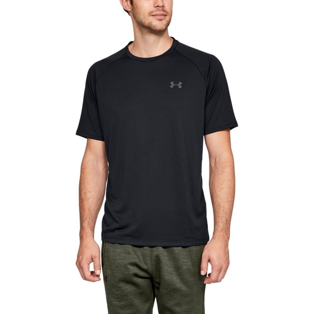 Camiseta Under Armour Tech 2.0 de manga corta para hombre negra 4XL