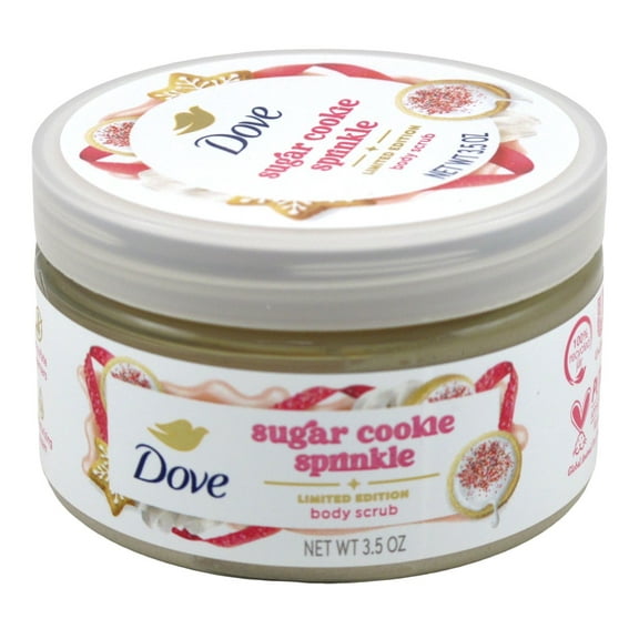 Dove Cookie Sprinkle Body Scrub 3.5 Ounce Jar Limited Edition