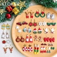 thumbnail image 2 of Pendientes navideños de polímero Clay Cutters Keoker, 31 unidades, 2 of 6