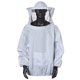 thumbnail image 1 of Veste d'apiculture professionnelle, protection totale, ventilée, avec capuche en voile, blanche, 1 of 1