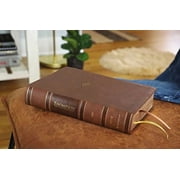 Niv, Thompson Chain-Reference Bible, Leathersoft, Brown, Red Letter, Thumb Indexed, Comfort Print, (Hardcover)