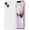 White, variant on for iPhone 13 Case, Premium Silicone with [Camera Protection] [Soft Anti-Scratch Microfiber Lining] Shockproof Protective Phone Case for iPhone 13 Women Men Girls 6.1", White