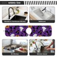 thumbnail image 6 of Coolnut 2 Pack Faucet Mat Splash Guard for Kitchen Sink,Halloween Ghost Bat 30x5 Inch Super Absorbent Microfiber Sink Protector Mat, Kitchen Sink Mat Machine Washable Kitchen Sink Accessories, 6 of 7
