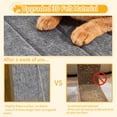 thumbnail image 2 of Tapete rascador de fieltro para muebles, color gris, para gatos, Nxwjoy, 2 of 7