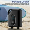 Kinaerty Portable Paddle Board Pump with 6 Nozzles Digital Display