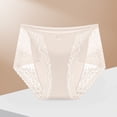 thumbnail image 4 of Sngxgn Women’s Comfort Cotton Underwear Brief Panty, Lightweight Underwear, Stretch Brief(Beige,M), 4 of 4