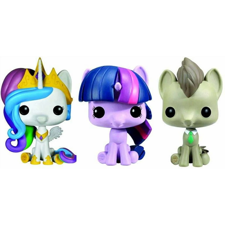 Pocket POP My Little Pony 3pk, Tin-Hooves, Celestia, Twilight