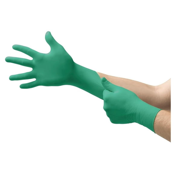TouchNTuff 92-600 Nitrile Gloves - Disposable, Chemical Resistant, Size XLarge(Case of 1,000)