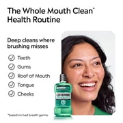 Listerine Freshburst Intense Antiseptic Mouthwash Oral Care, Intense Spearmint, 1.5 L