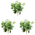 thumbnail image 3 of Vickerman 17" Artificial Green Ivy Bush, Set of 3, 3 of 3