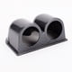 thumbnail image 5 of 2 "52MM Fibra de Carbono exterior exterior exterior de Pilar 2 Agujeros Soporte de Soporte de Calibre Doble DYNWAVEMX Doble Gauge Dash Pod, 5 of 8