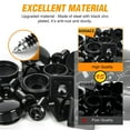 thumbnail image 5 of GOOACC 8Sets Anti-Theft Stainless Steel License Plate Screw Kit with Anti-Rust Stainless Steel Mounting Hardware and Nylon Fastener Nuts for Securing License Plates Frames on Cars, Trucks, SUVs, 5 of 7