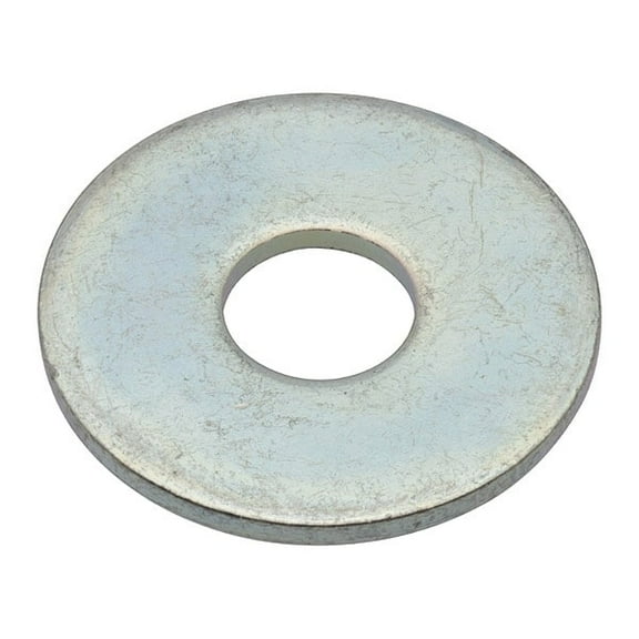 Flat Washer, For Screw Size M8 ,Steel Zinc Plated Finish, 100 PK