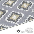 thumbnail image 4 of 2 x 3 Foot Heavy Duty Low Pile Area Rug - Ultra-Thin Non Slip Area Rug - Washable Cotton Indoor Rug for Front Door Foyer Rug for Entryway, 4 of 7