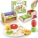 thumbnail image 1 of Juego de juguetes Montessori de madera con forma de huevo de dinosaurio para más de 6 meses con tambor, 1 of 7