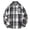 Black#plaid flannel shirts for men, variant on Flannel Shirt Men Stylish Flannel Shirts Casual Button Down Plaid Jackets Loose 2025 Fall Long Sleeve Lapel Outerwear Black,M