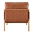 thumbnail image 4 of NPD Furniture Barclay PU Accent Arm Chair in Vintage Cider, 4 of 12