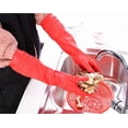 thumbnail image 6 of Summark Elastic Rubber Cleaning Gloves Kitchen Dishwashing Gloves Waterproof Reusable, 6 of 7