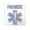 Clear, variant on CafePress - Paramedics EMS - Square Sticker 3" x 3"