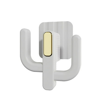 

Mosey Punch-free Slipper Rack Cactus Shape Space Saving Wall Mounted Slipper Hook Strong Load-Bearing Bathroom Slipper Holder Organizer