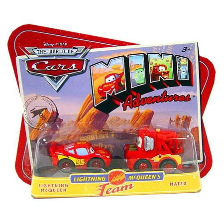 Lightning McQueen's Team Plastic Car 2-Pack McQueen &