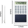 thumbnail image 2 of MGFED Basic Calculator Notepad with LCD Writing Tablet 12 Digit Display Grey, 2 of 7