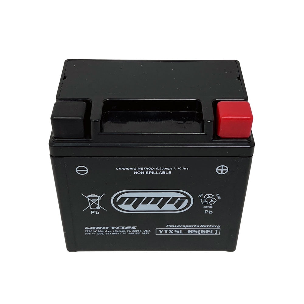YTX5L-BS GEL Battery Factory Sealed Activated 12V 4Ah Motorcycle Scooter ATV