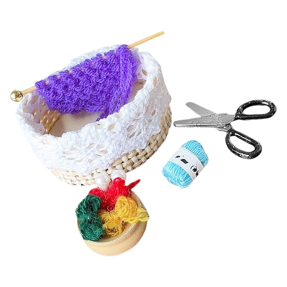 PTOOTP Dollhouse Miniatures Assorted Color for Creative Hobbyists and Vintage Decor