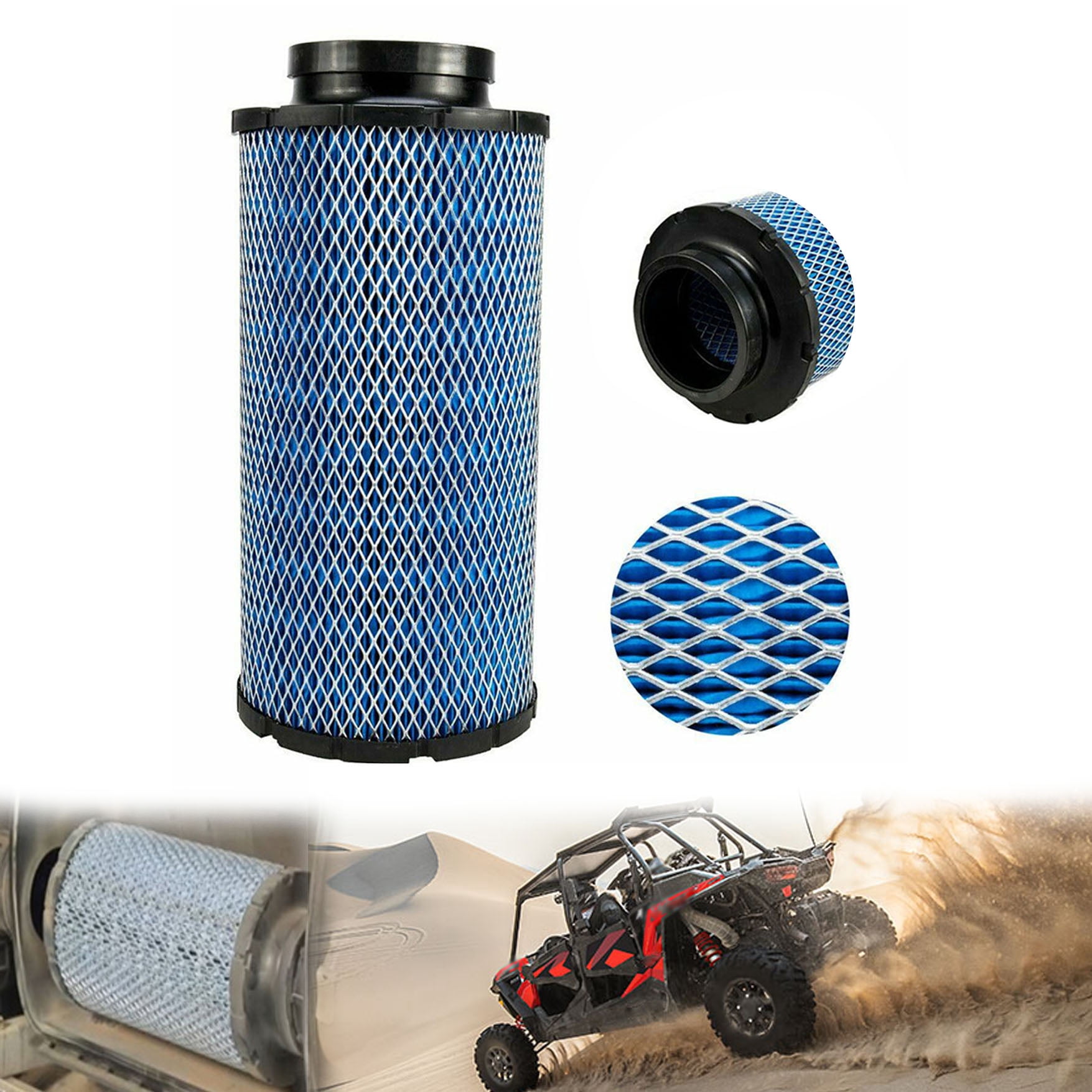 STONEDER Luftfilter Für Polaris RZR XP 900 & Andere Modelle – Ersatz Für 7081889 / 7081622