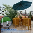thumbnail image 4 of 12pcs Patio Umbrella Base Parasol Stand Replacement Parts Umbrella Base Hole Ring Cover & M8 Screws, 4 of 6