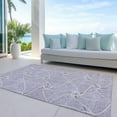 thumbnail image 6 of Addison Rugs Chantille Indoor/Outdoor Transitional Geometric Lavender Washable Rectangle Rug, 10' x 14', 6 of 6