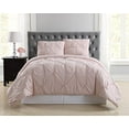 thumbnail image 2 of Truly Soft Ensemble de Couette Plissée Everyday DCS1969BSTX-18, Blush, Simple TG, 2 of 10