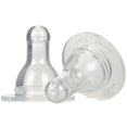 thumbnail image 1 of Lifefactory Silicone Baby Bottle Nipple - Stage 3 - 2 Pack, 1 of 2