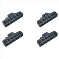 thumbnail image 1 of 4X 6Ports Quick Connect Out Line Splitter Quick Splitter Out Line Splitter Lighting LED Strip Model Lghts Railway Layout,4 x Line Splitter,Black, 1 of 5