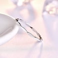 thumbnail image 2 of NUNCAD Sterling Silver 2MM Minimalist Thin Ring Eternity Wedding Bands for Women, 2 of 5