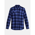 thumbnail image 5 of George Men's and Big Men's Double Pocket Flannel Shirt, Sizes XS-3XLT, 5 of 5