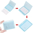 thumbnail image 3 of Work Card Set Name Work Card Case Durable Badge Card School Entrance Guard Chest Card School Office Supplies Exquisite Workmanship, Convenient and Durable (Color : Sky Blue), 3 of 4