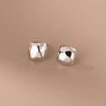 thumbnail image 4 of K-KED 925 Sterling Silver Geometric Art Shape Stud Earrings Ear Studs-Gold, 4 of 6