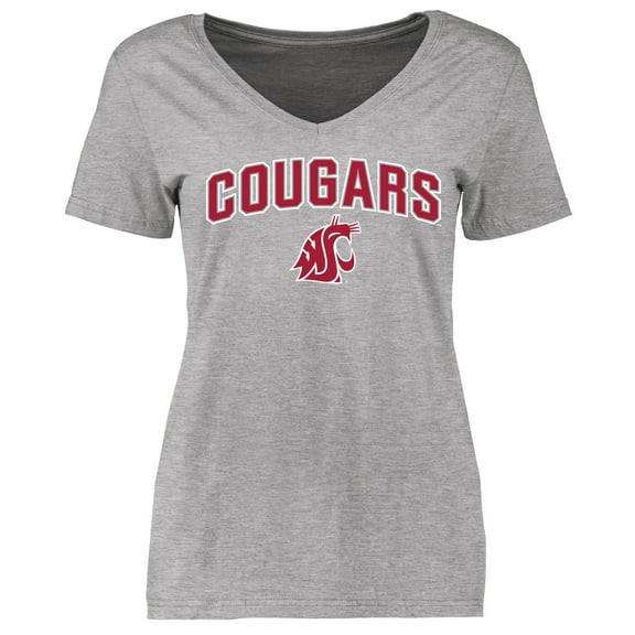 Women's Ash Washington State Cougars Proud Mascot T-Shirt