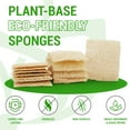 thumbnail image 6 of Natural Loofah Dual-Sided Sponge, Plant-Based Non-Scratch Scrubbers, 12 Count, 6 of 8