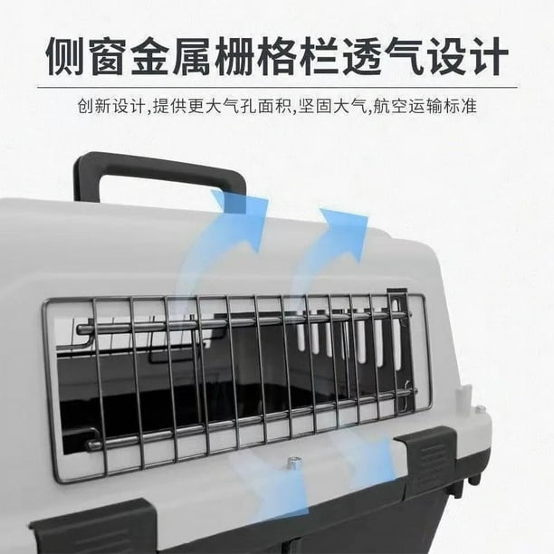 Air China Dedicated Pet Air Box Pet Air Transport Air Box Cat Cage Cat Portable To Go Out of The Vehicle Space Capsule ShopWise Round Walmart en linea
