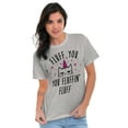 thumbnail image 4 of Fluff You Fluffin Kitty Cat Funny Pun Women's Graphic T Shirt Tees Brisco Brands L, 4 of 5