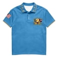 thumbnail image 2 of USA 250th Anniversary Polo Shirt Men Patriotic Eagle Graphic Casual Short Sleeve Button Polo America 250 Merchandise, 2 of 5