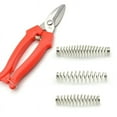 thumbnail image 2 of Diameter 0.2In Stainless Steel Precision Springs Pruners for Heavy Duty Pruner Replacement Parts for Garden Shear Spring, 2 of 18