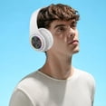 thumbnail image 4 of Auriculares Bluetooth, Auriculares Inalámbricos Bluetooth Inteligentes Auriculares Estéreo de Alta Fidelidad Plegables para Oficina en Casa, 4 of 5