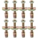 thumbnail image 5 of BRIGHTFUFU 8 juegos de piezas de repuesto para marco de cama, Kit de tuercas roscadas para marco de cama para cuna, 5 of 8