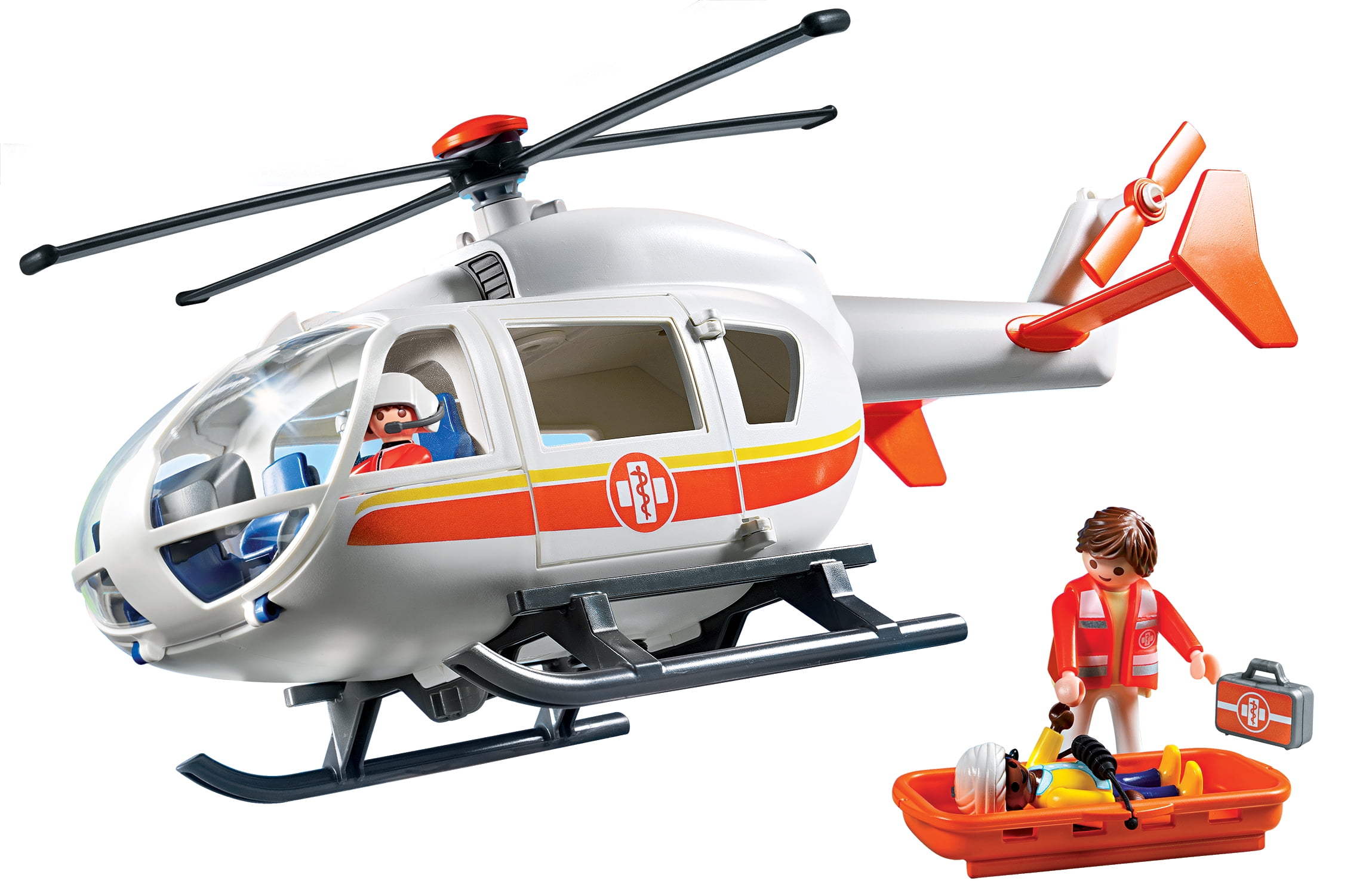 PLAYMOBIL # 7950 Light Helicopter in Bag for sale online 